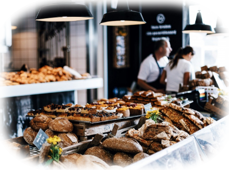 Bäckereifiliale Foto Bäckereifiliale